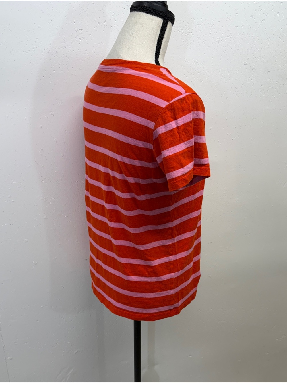 Levi's Red and Pink Striped Short Sleeve Tee - Picture 4 of 11